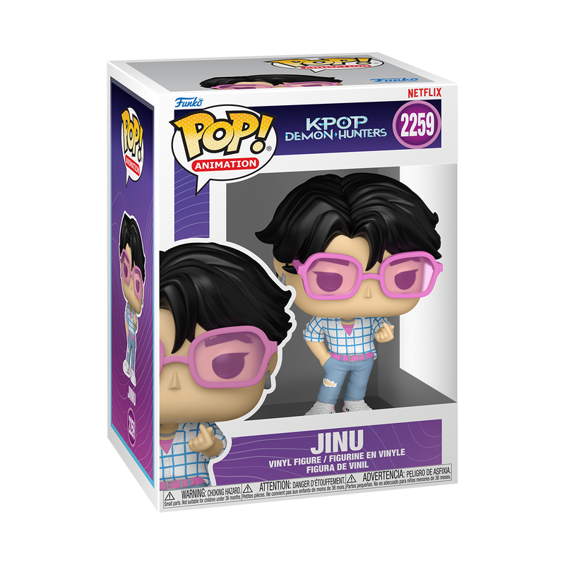 KPop Demon Hunters Jinu Funko Pop vinyl figure