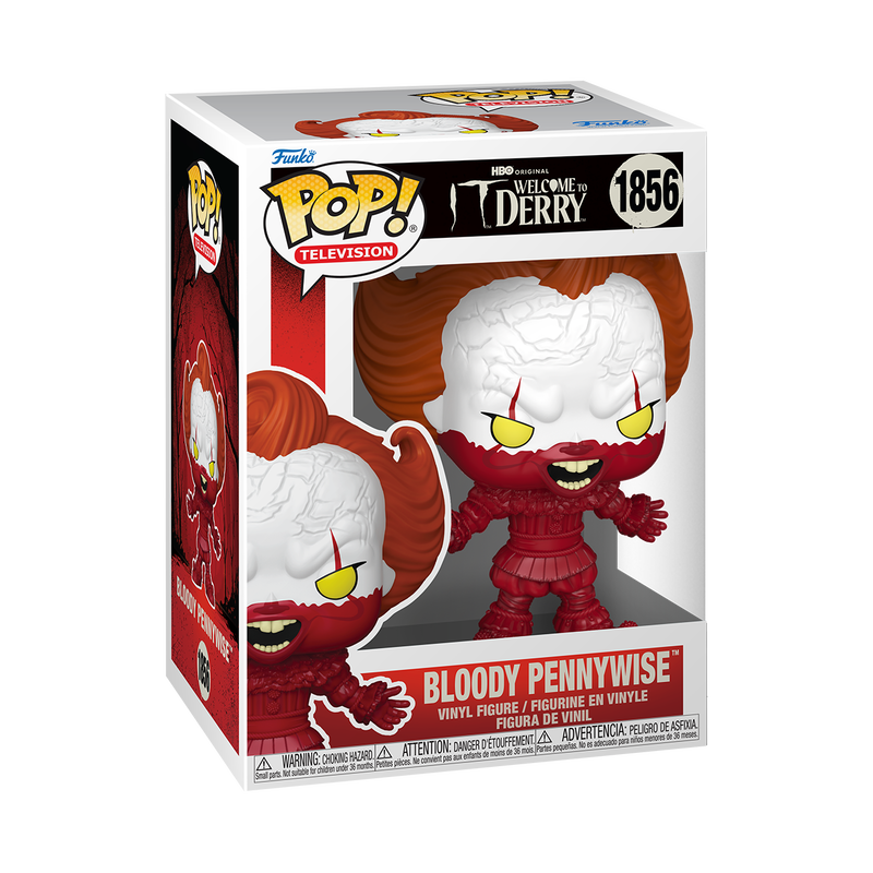 It Welcome to Derry Bloody Pennywise Funko Pop vinyl figure