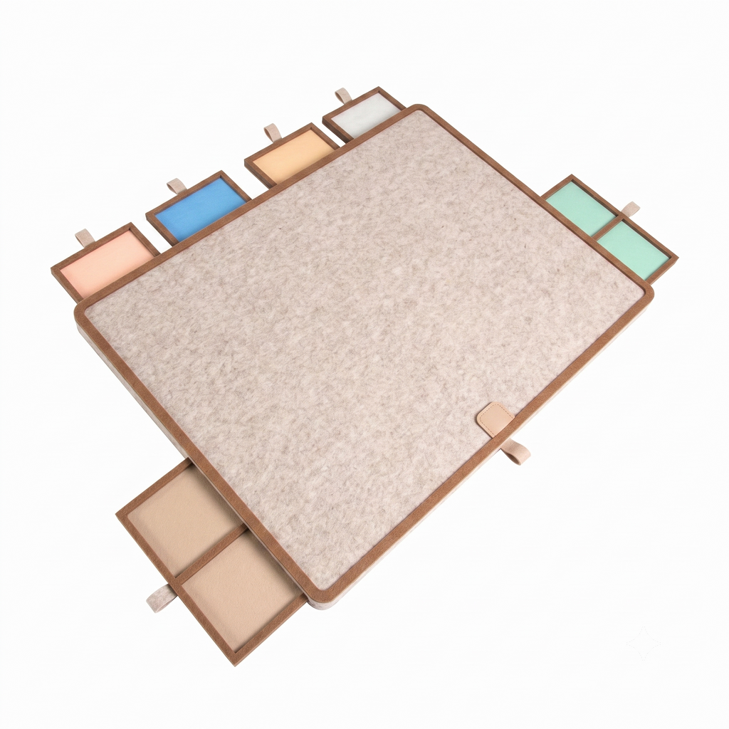 TiltFold Puzzle Board
