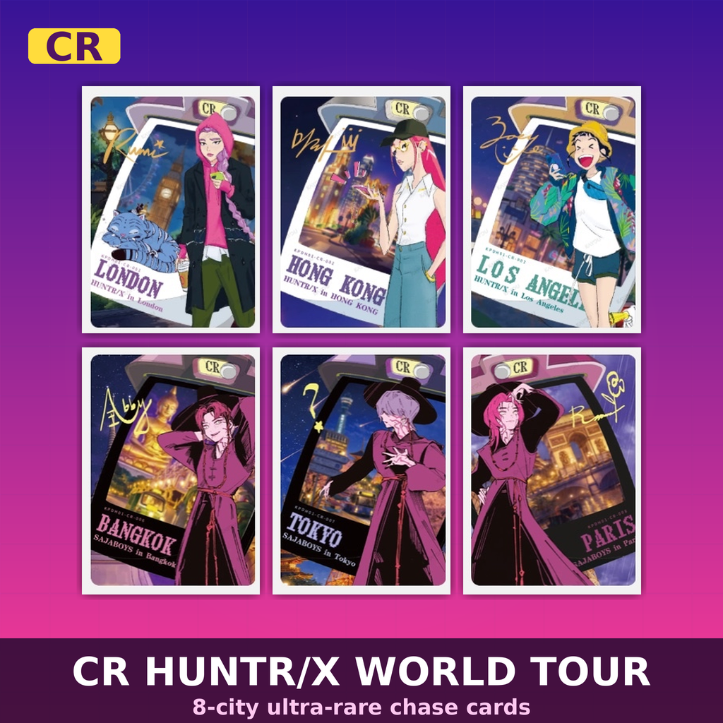 KPop Demon Hunters - Collectible Trading Cards - Classic Edition - Display Box