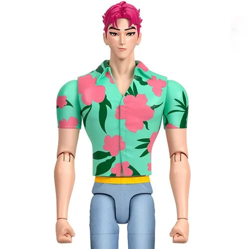 KPop Demon Hunters Mattel Saja Boys Abby Soda Pop Action Figure Collectible Toy