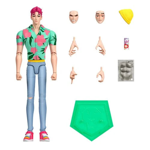 KPop Demon Hunters Mattel Saja Boys Abby Soda Pop Action Figure Collectible Toy