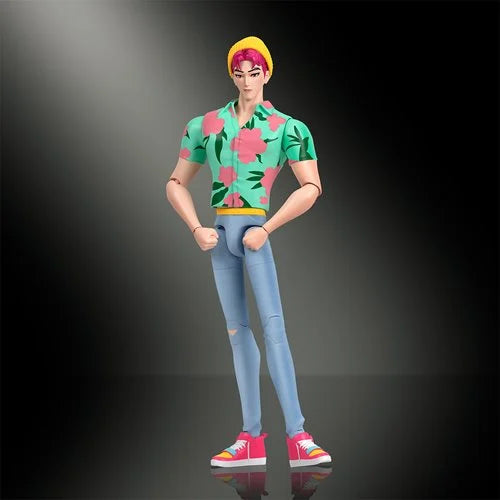 KPop Demon Hunters Mattel Saja Boys Abby Soda Pop Action Figure Collectible Toy