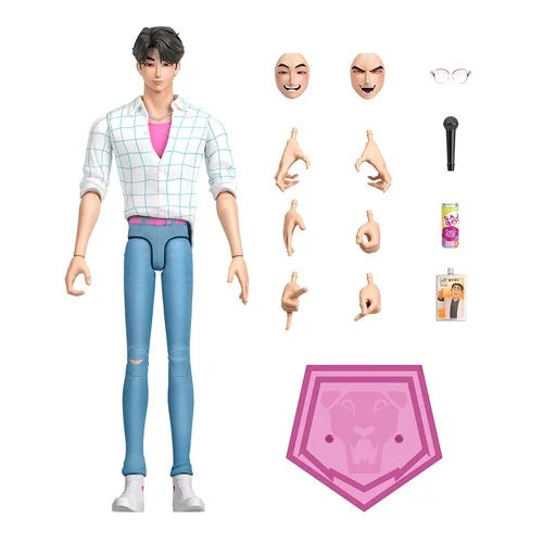 KPop Demon Hunters Mattel Saja Boys Jinu Soda Pop Action Figure Collectible Toy