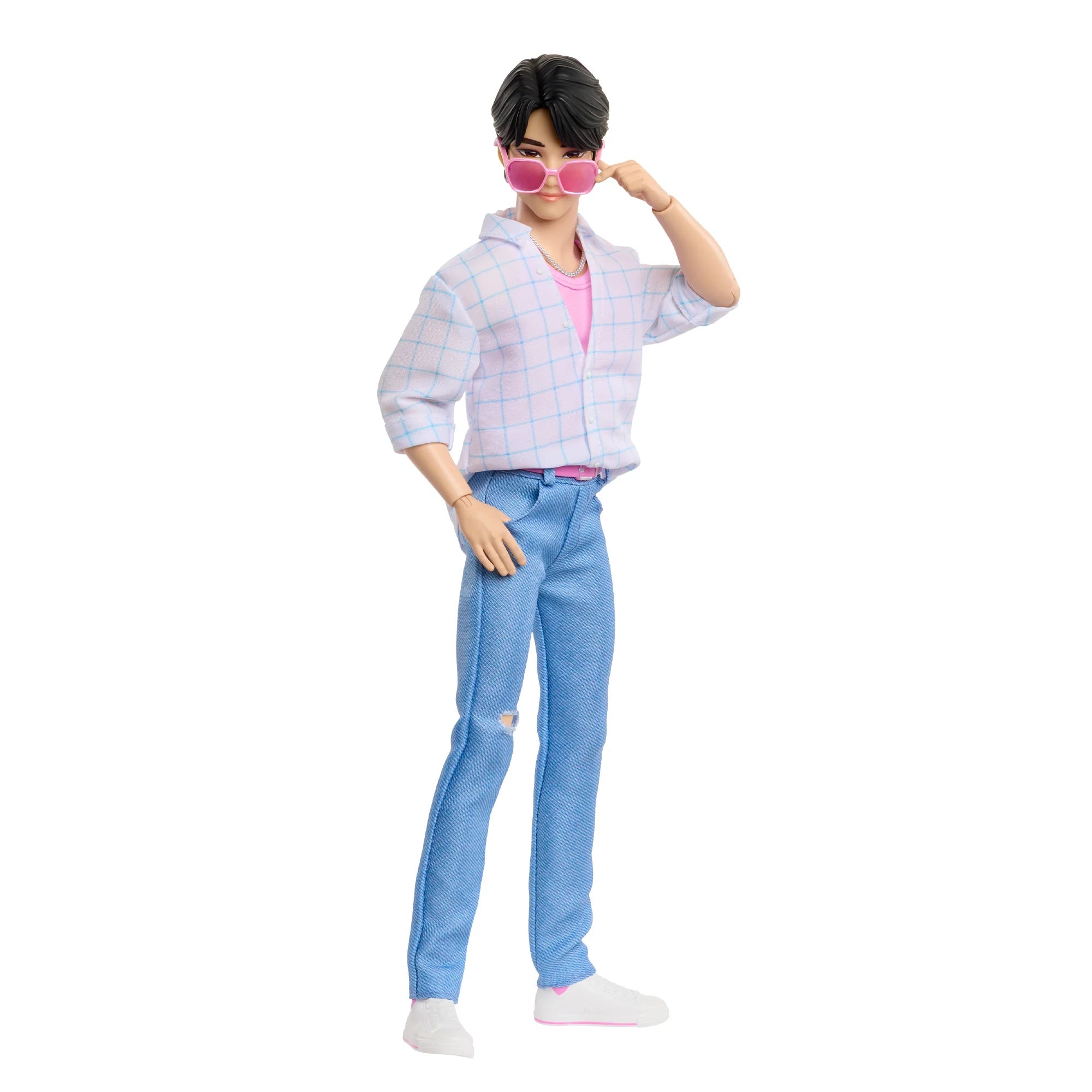 KPop Demon Hunters Mattel Saja Boys Jinu Soda Pop Collectible Fashion Doll Toy