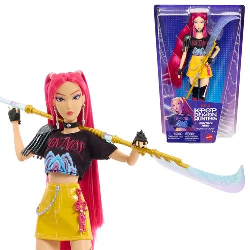 KPop Demon Hunters Mattel HUNTR/X Mira How It's Done Collectible Fashion Doll