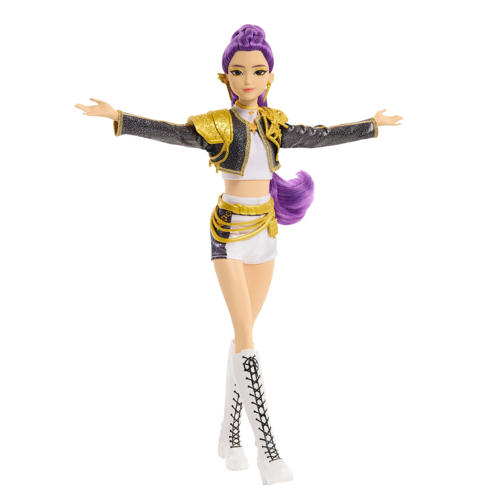 KPop Demon Hunters Mattel HUNTR/X Rumi Golden Singing Doll Musical Fashion Toy