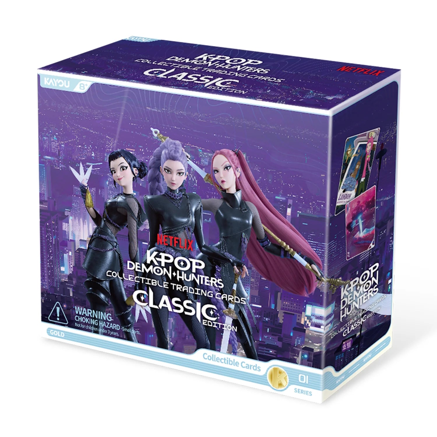 KPop Demon Hunters - Collectible Trading Cards - Classic Edition - Display Box