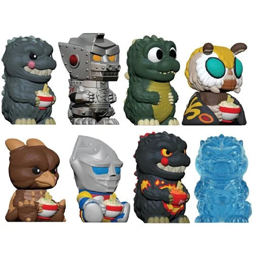 Godzilla Rokimoto Wave 2 Cup Vinyl Figure Display Case of 12