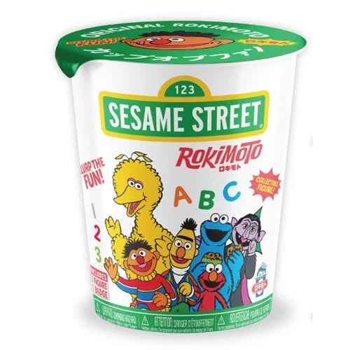 Sesame Street Rokimoto Cup Vinyl Figure Display Case of 12