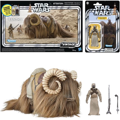 Star Wars Bantha and Tusken Raider