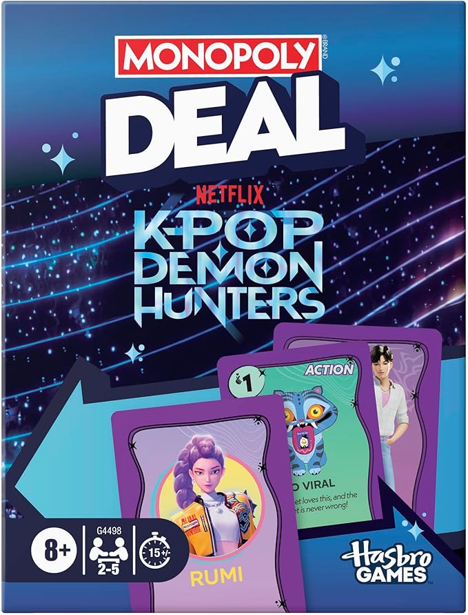 KPop Demon Hunters Monopoly Deal Card Game