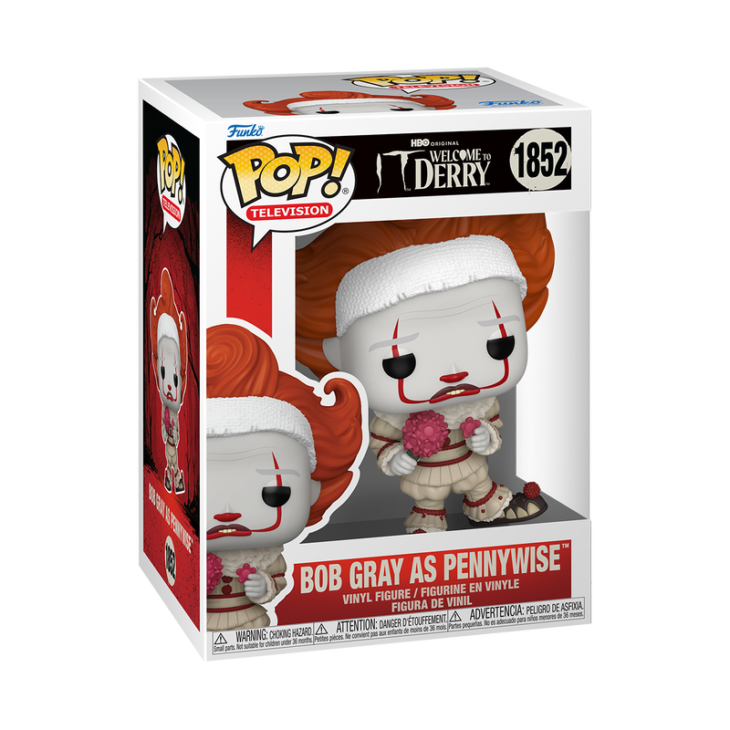 It Welcome to Derry Bob Gray as Pennywise Funko Pop